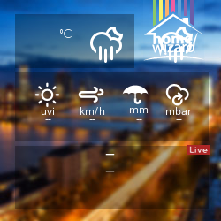 HomeWizard Weather Widget